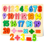 Montessori Alphabet And Number Puzzle