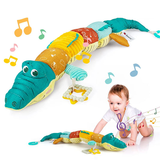 Montessori Stuffed Crocodile