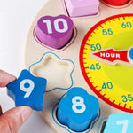 Montessori Wooden Shape Clock
